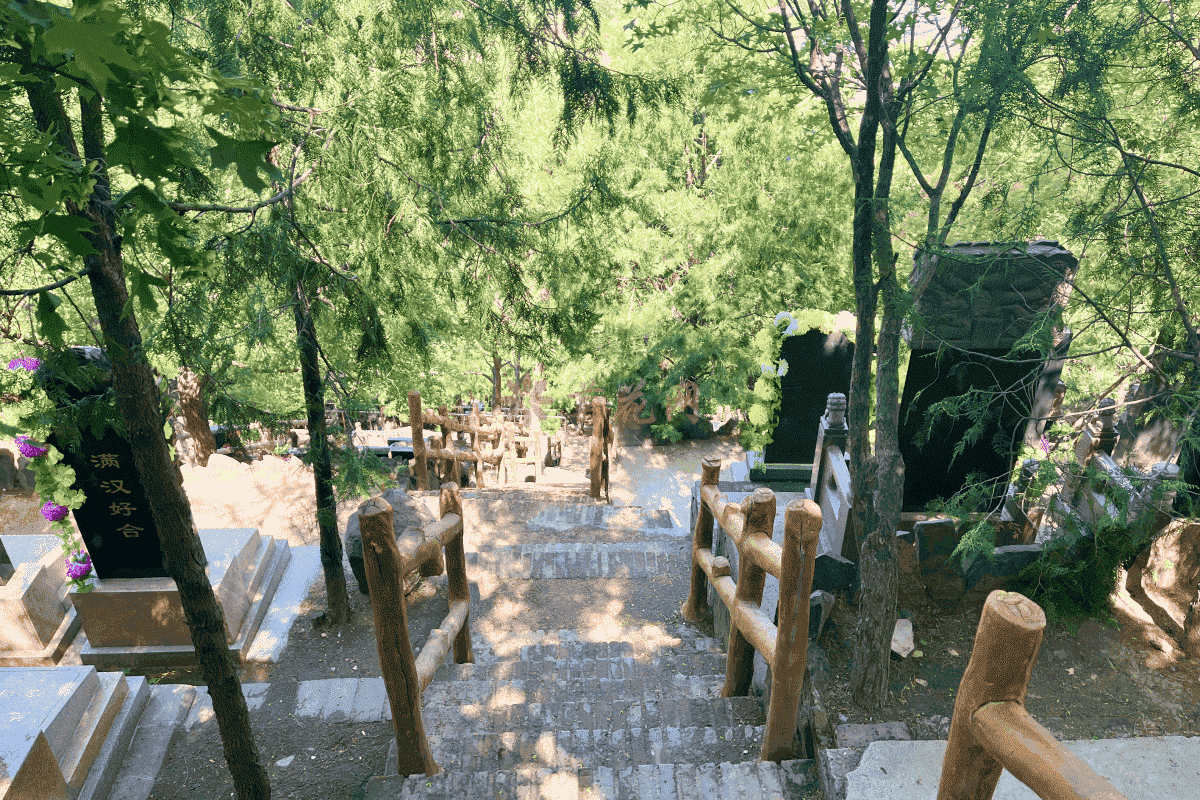 金山陵园环境2