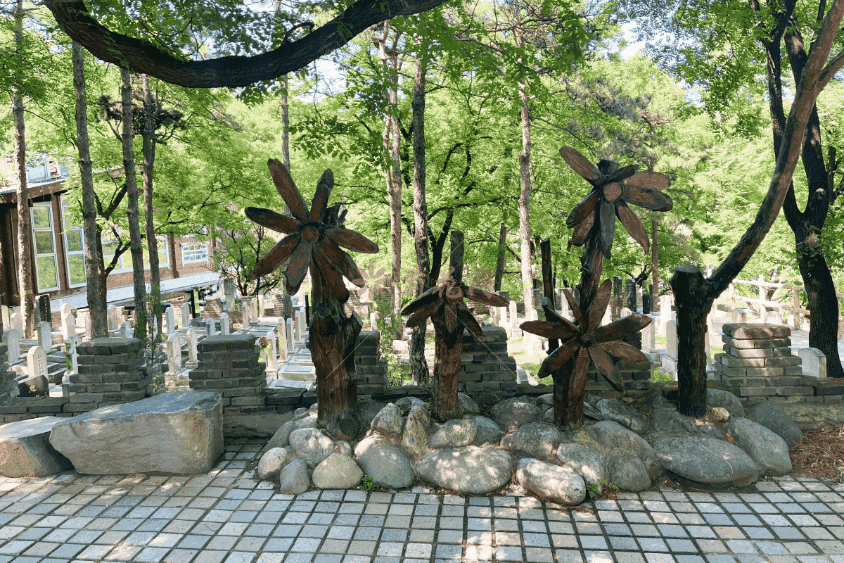 金山陵园环境2